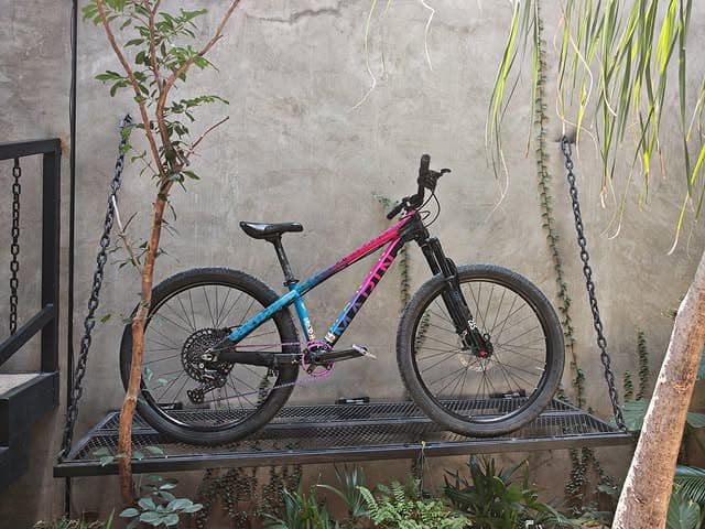 Bici Dirtjump en exhibición